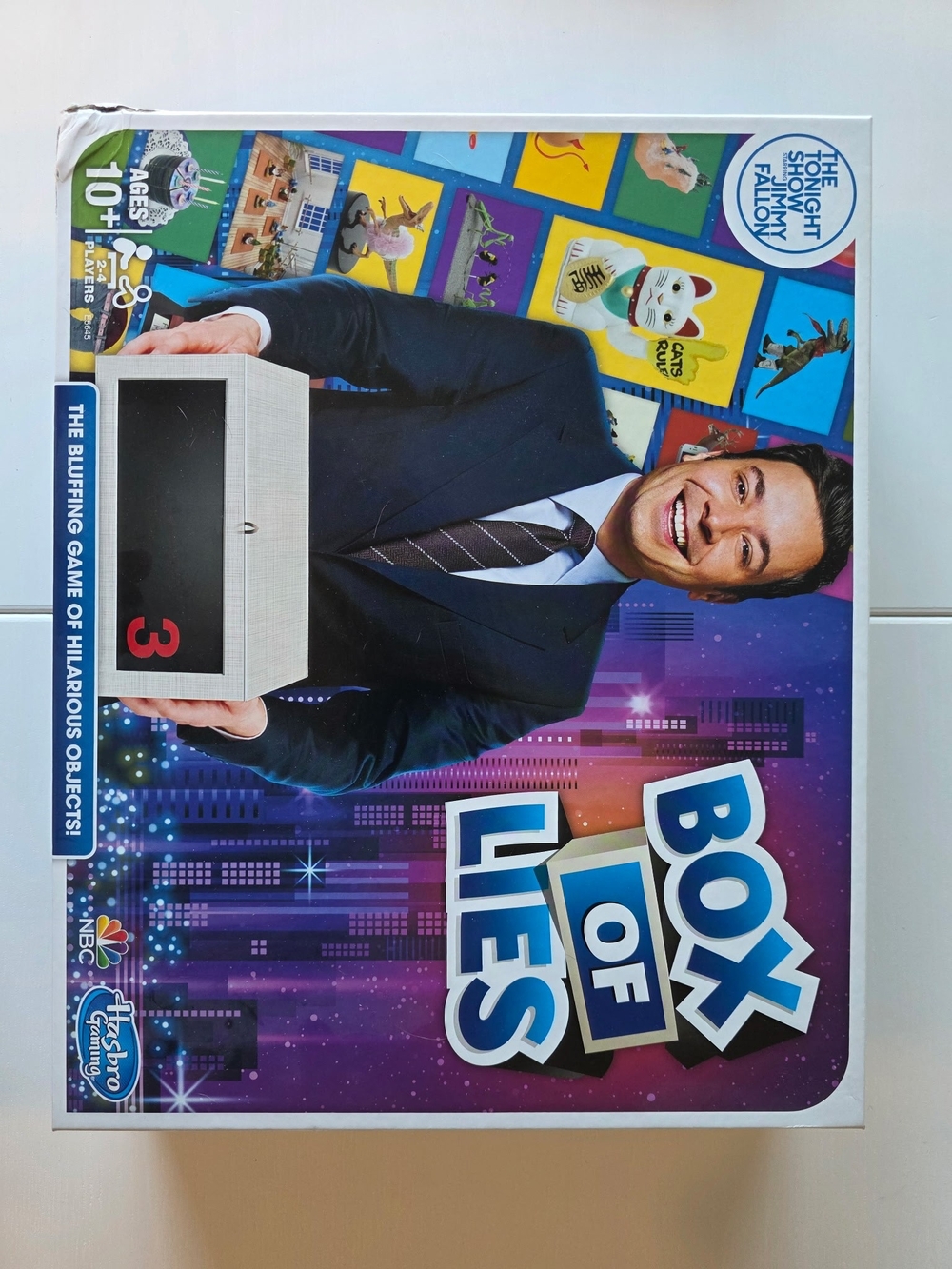 Like NEW Hasboro Box Of Lies Board Game With Jimmy Fallon
